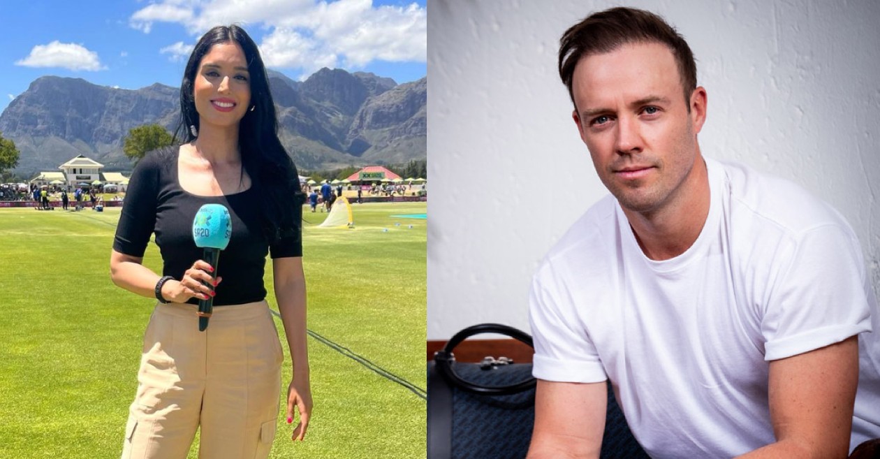 SA20 anchor Zainab Abbas, AB de Villiers