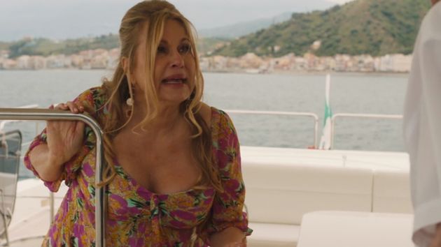 Jennifer Coolidge as Tanya in The White Lotus