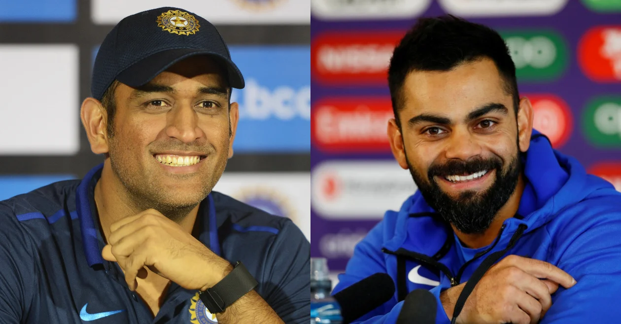 MS Dhoni and Virat Kohli