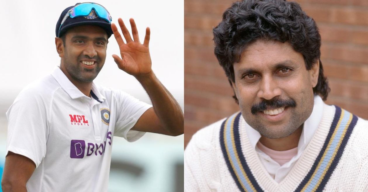 Ravichandran Ashwin goes past Kapil Dev