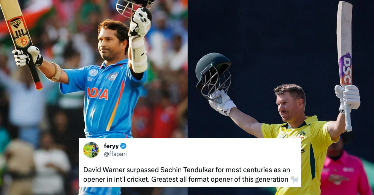 Sachin Tendulkar, David Warner