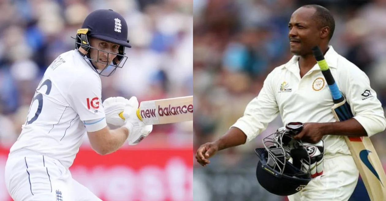 Joe Root goes past Brian Lara