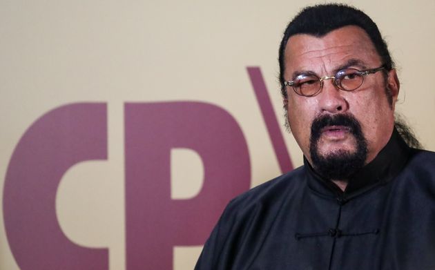 Steven Seagal was introduced as a new member of the A Just Russia - Patriots - For Truth party at the weekebd