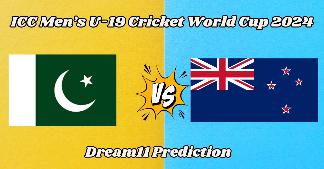 PK-U19 vs NZ-U19 Dream11 Prediction