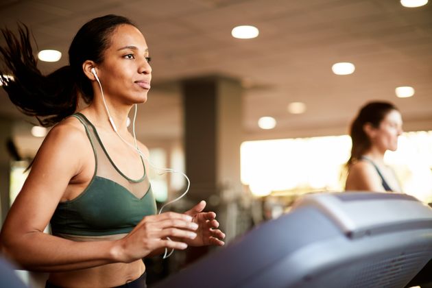 Music can help distract you from boredom during a workout.