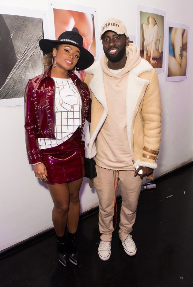 Fleur East and her husband Marcel Badiane-Robin