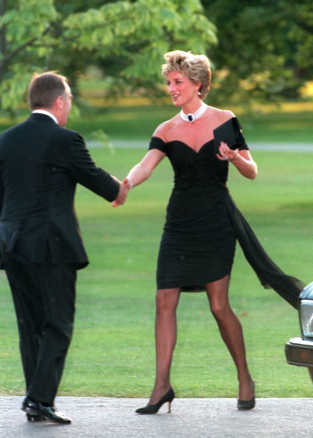 Princess Diana pictured in her so-called 