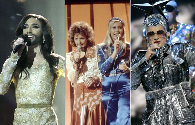 Conchita Wurst, ABBA and Verka Serduchka