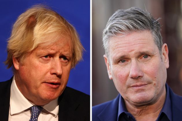 <strong>Boris Johnson and Keir Starmer.</strong>