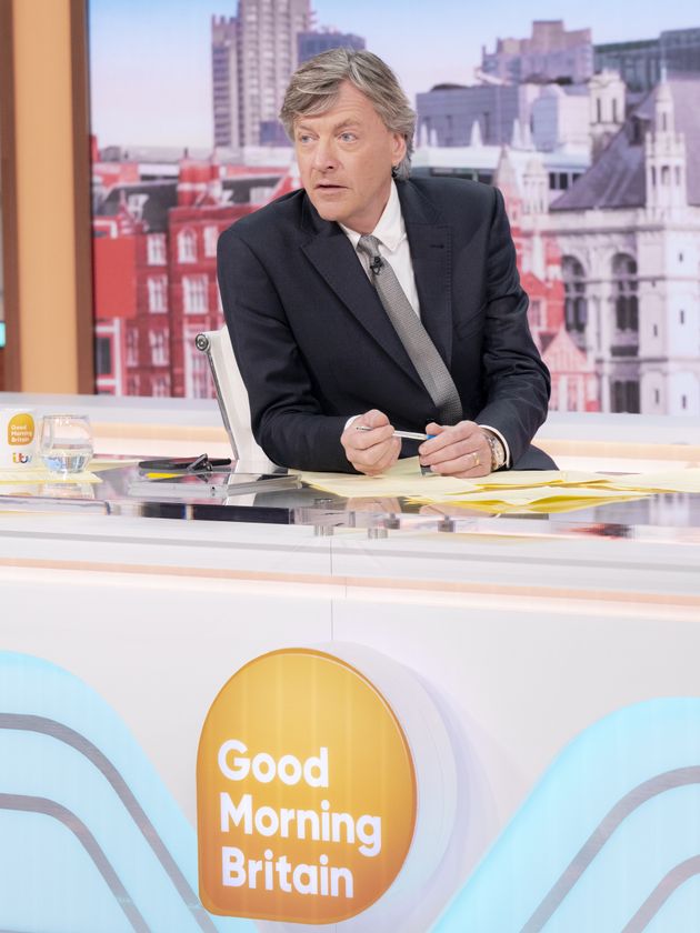 Richard Madeley has admitted he found Liam's new accent 