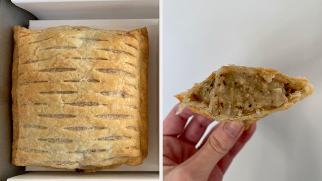 Greggs Festive Vegan Bake