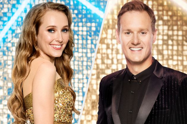 Rose Ayling-Ellis and Dan Walker