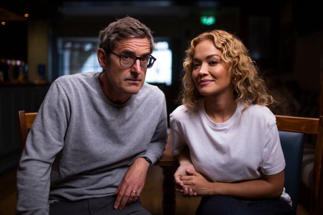 Louis Theroux and Rita Ora