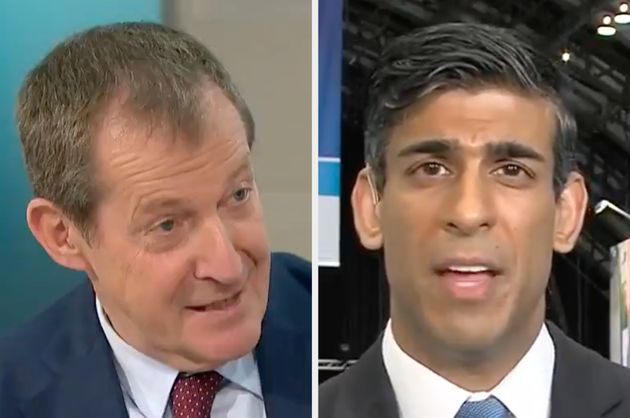 Alastair Campbell put Rishi Sunak on the spot on Good Morning Britain