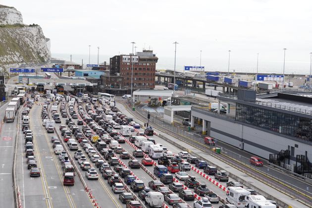 Queues at Dover Port