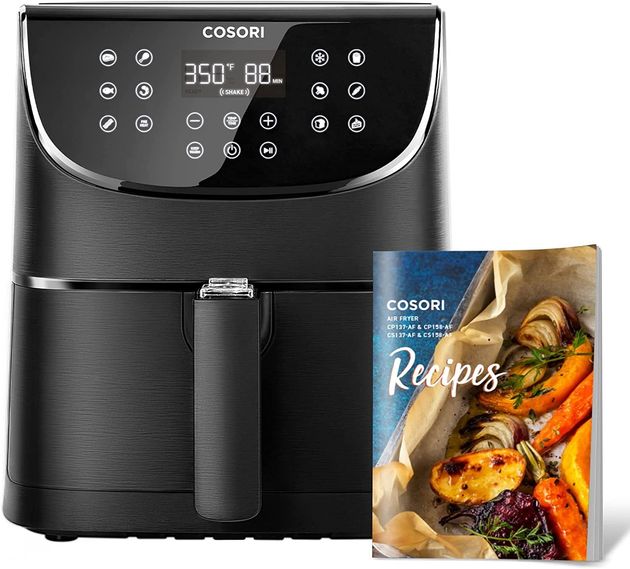 The Cosori air fryer is a best seller on Amazon. You can get one for $100.