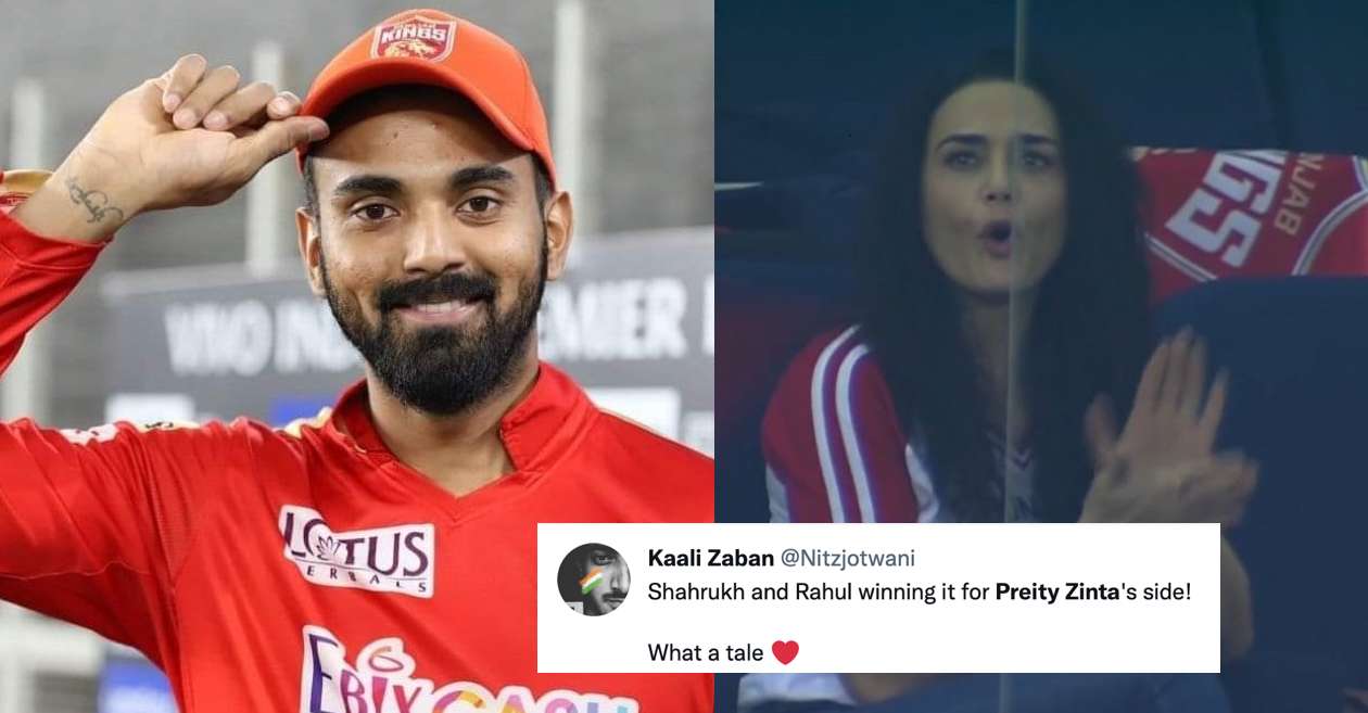 KL Rahul, Preity Zinta