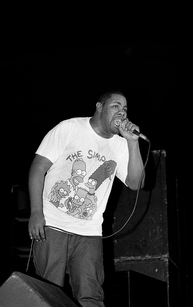 Biz Markie performing in 1990