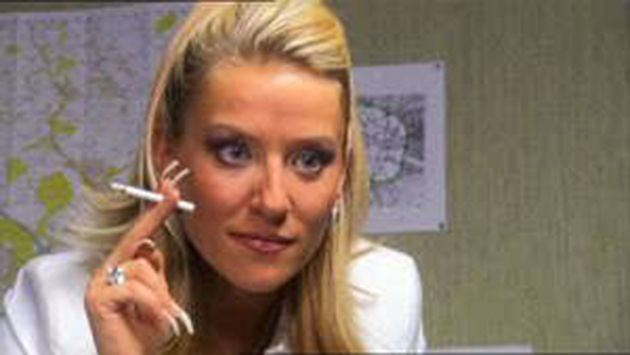 Zoe Lucker as Tanya Turner in Footballers' Wives