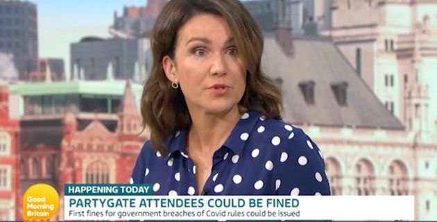 Susanna Reid on Good Morning Britain