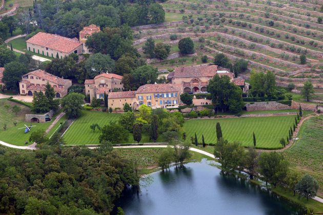 Chateau Miraval, the vineyard estate owned by Brad Pitt and Angelina Jolie