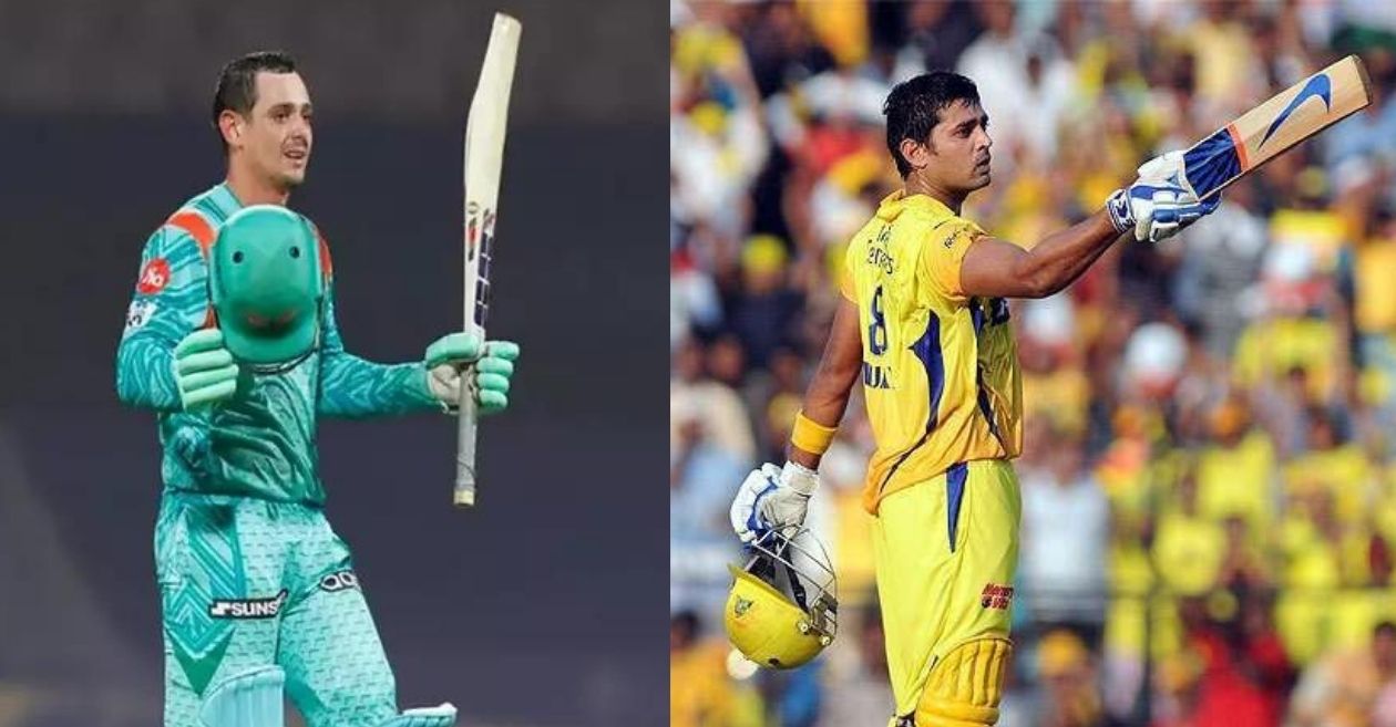 Quinton de Kock, Murali Vijay