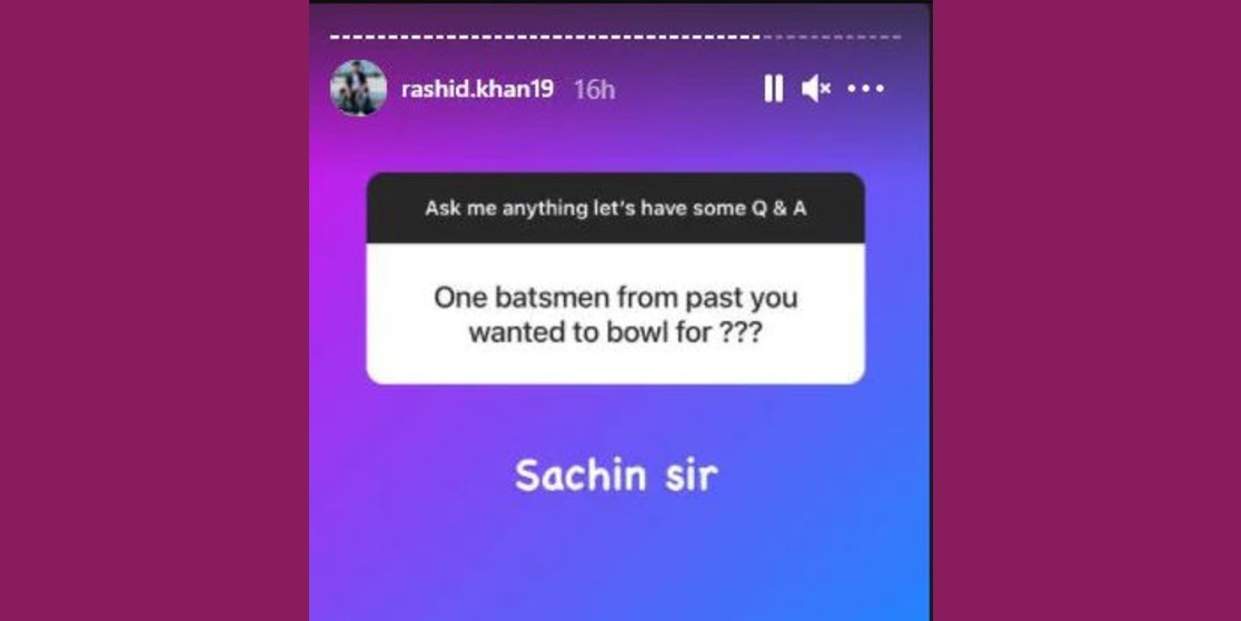 Rashid Khan (Insta)