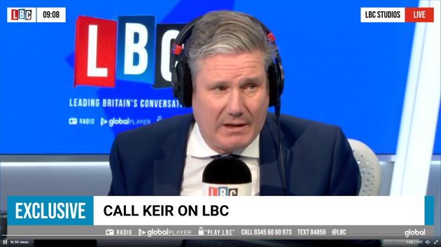 Labour Leader Sir Keir Starmer