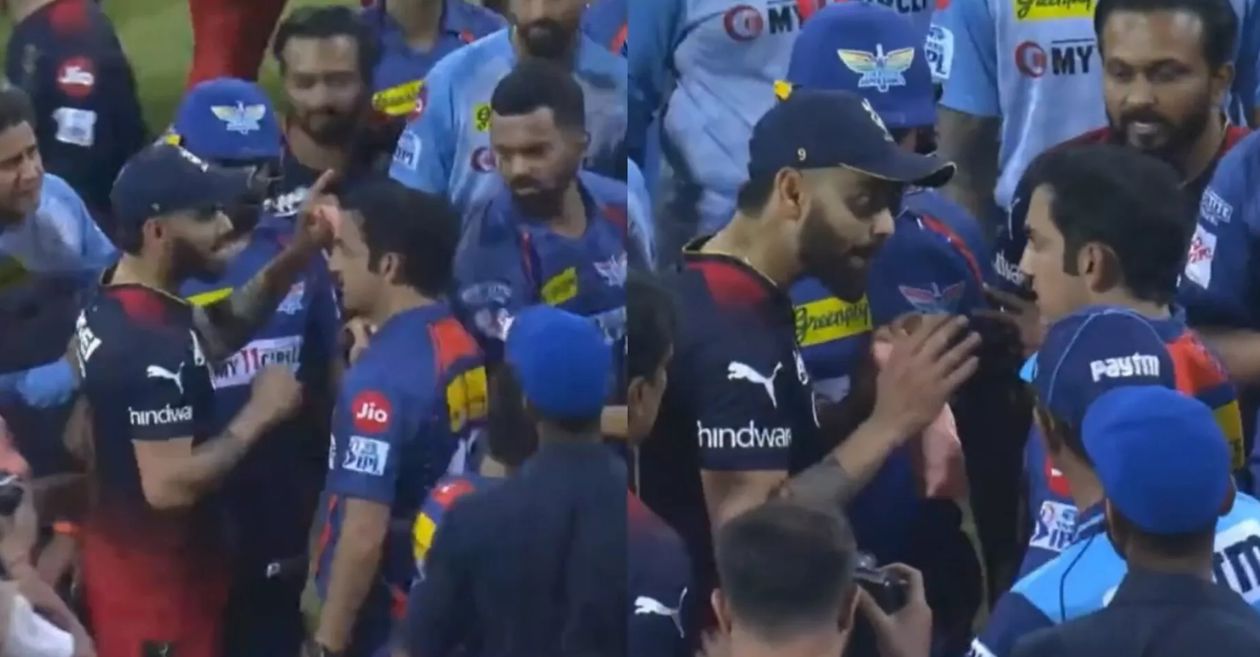 Virat Kohli, Gautam Gambhir verbal altercation