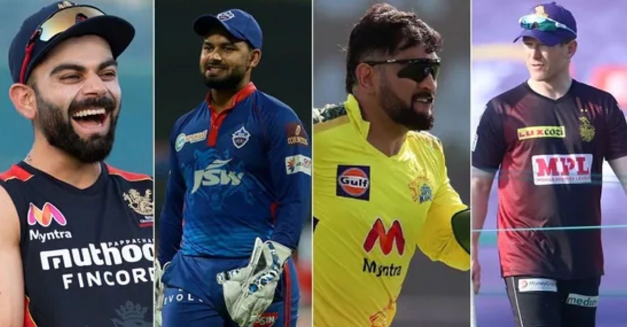 Virat Kohli, Rishabh Pant, MS Dhoni, Eoin Morgan