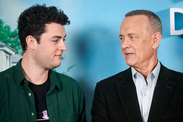 (L-R) Truman and Tom Hanks