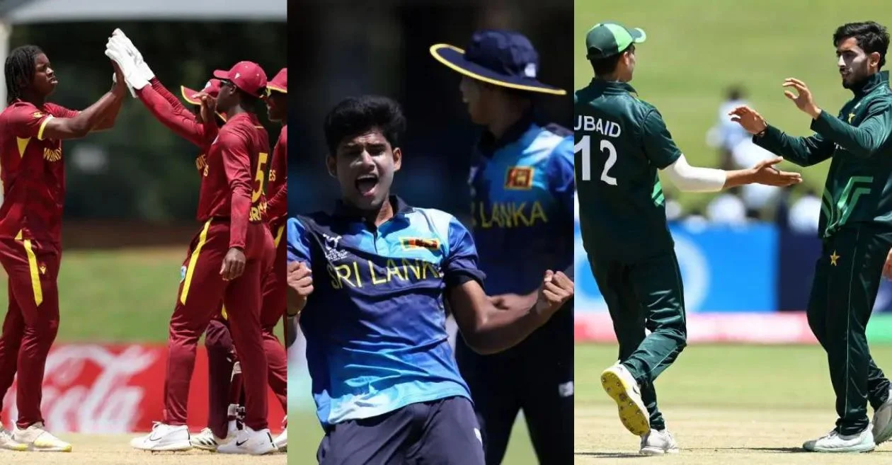 West Indies, Sri Lanka and Pakistan