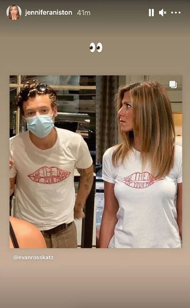 Jennifer Aniston and Harry Styles