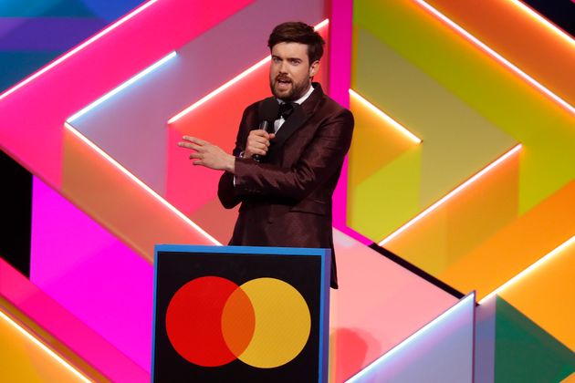 Jack Whitehall presenting the Brit Awards