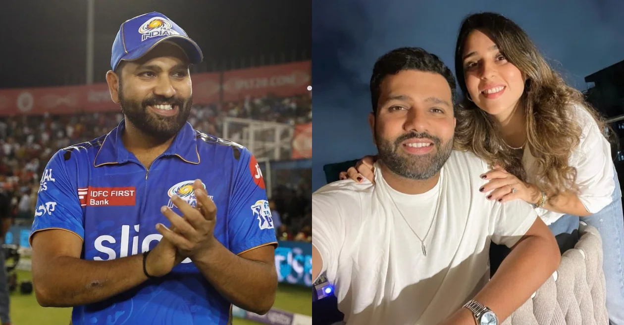 Rohit Sharma and Ritika Sajdeh