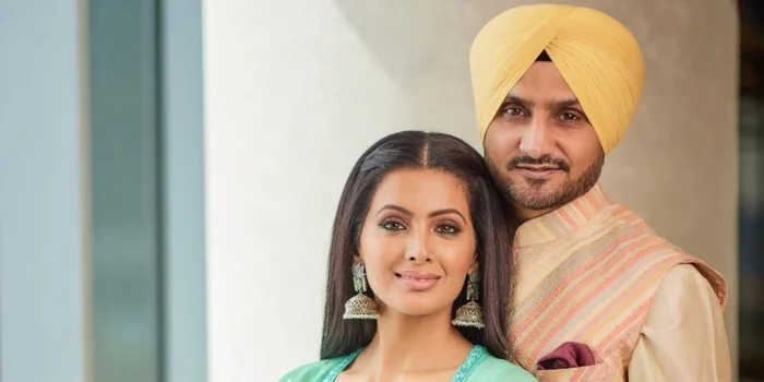 Harbhajan Singh and Geeta Basra