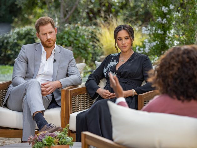 Prince Harry and Meghan Markle spoke to Oprah Winfrey