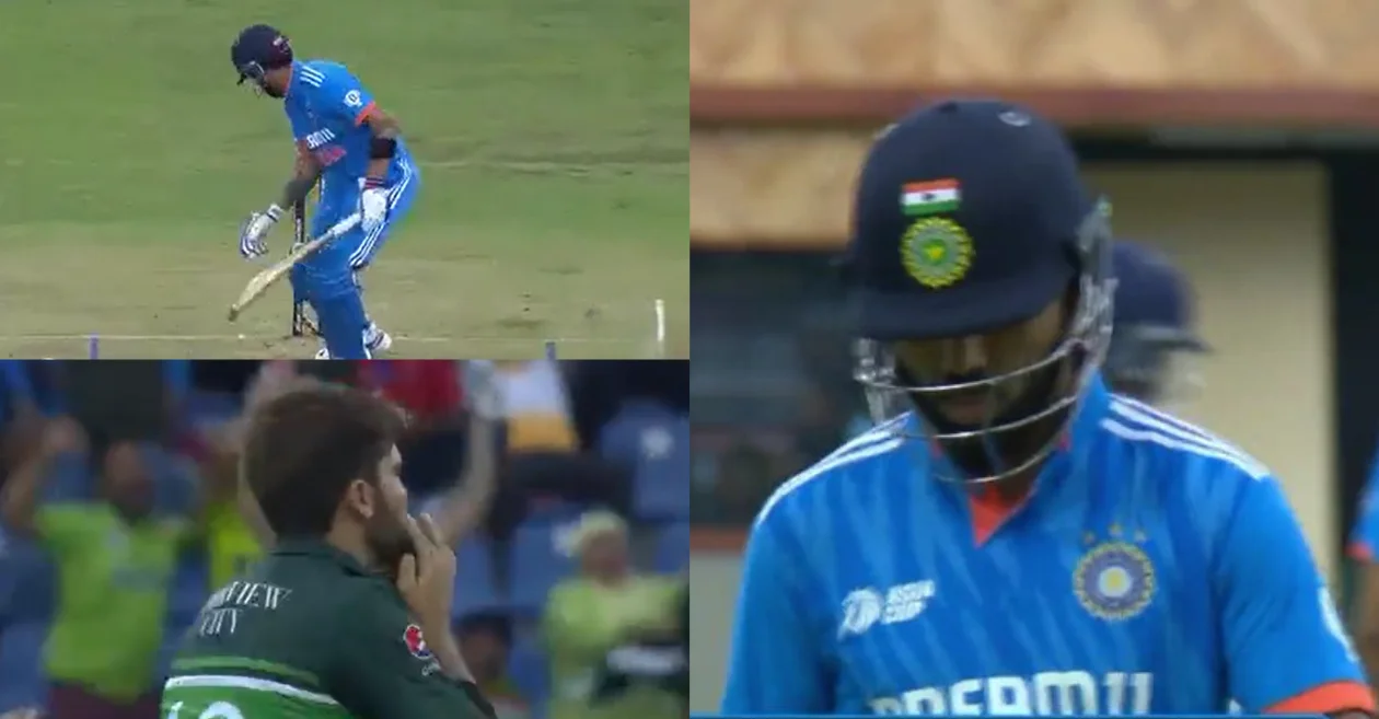 Virat Kohli falls victim to Shaheen Afridi