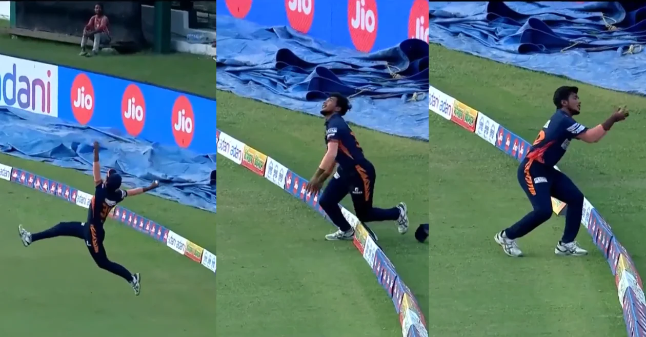 Mohammad Sharim takes stunning catch