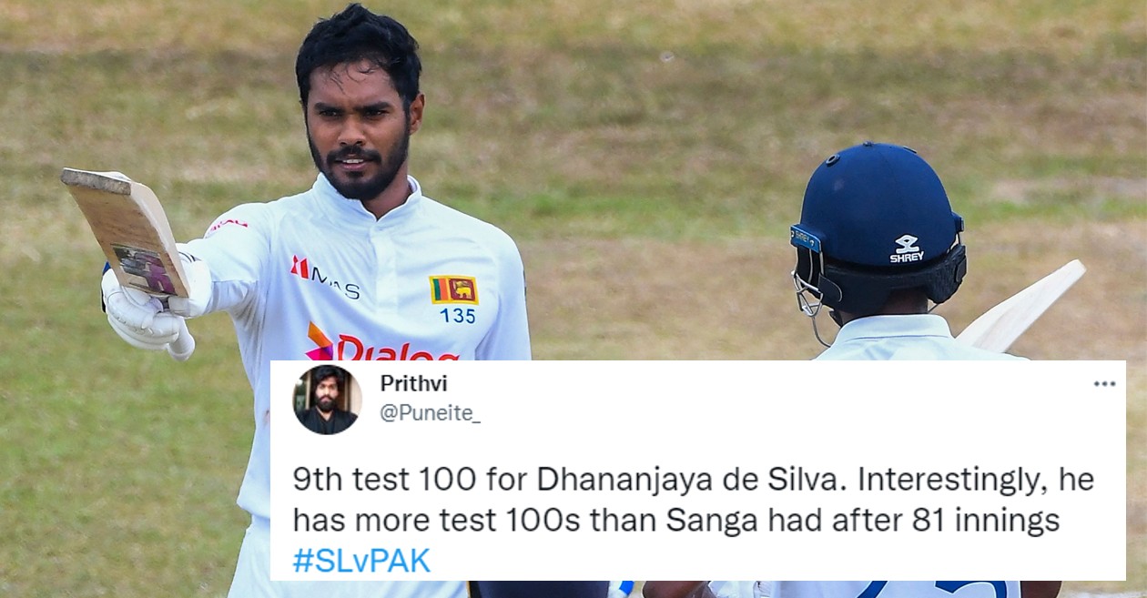 Sri Lanka on top after Dhananjaya de Silva's ton