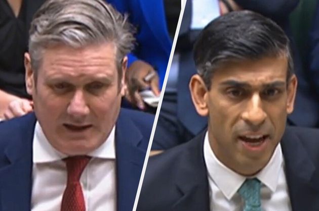 Keir Starmer and Rishi Sunak clashed at PMQs