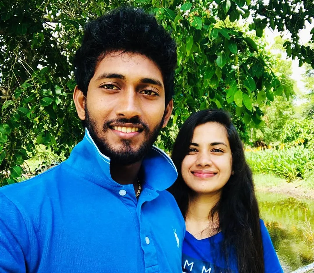 Dushan Hemantha and Rashi Hirunika