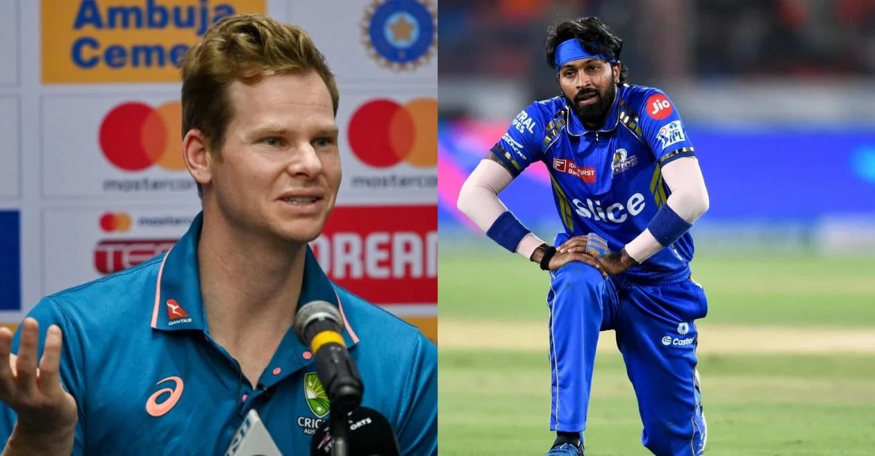 Steve Smith and Hardik Pandya