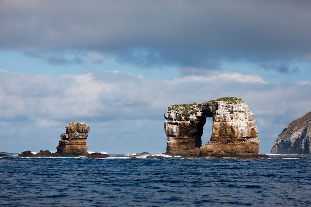 Darwins Arch near Galapagos, Darwin Island, Ecuador. (Photo by Prisma Bildagentur/Universal Images Group via Getty Images)