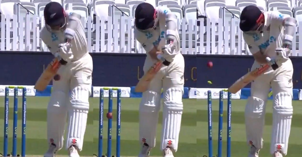 James Anderson cleans up Kane Williamson in 1st Test