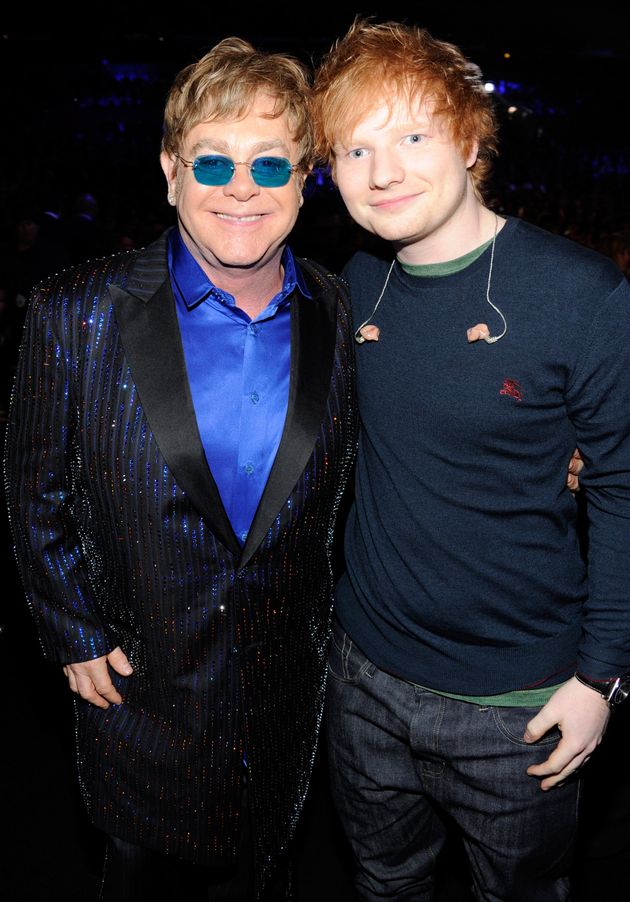 Elton John and Ed Sheeran