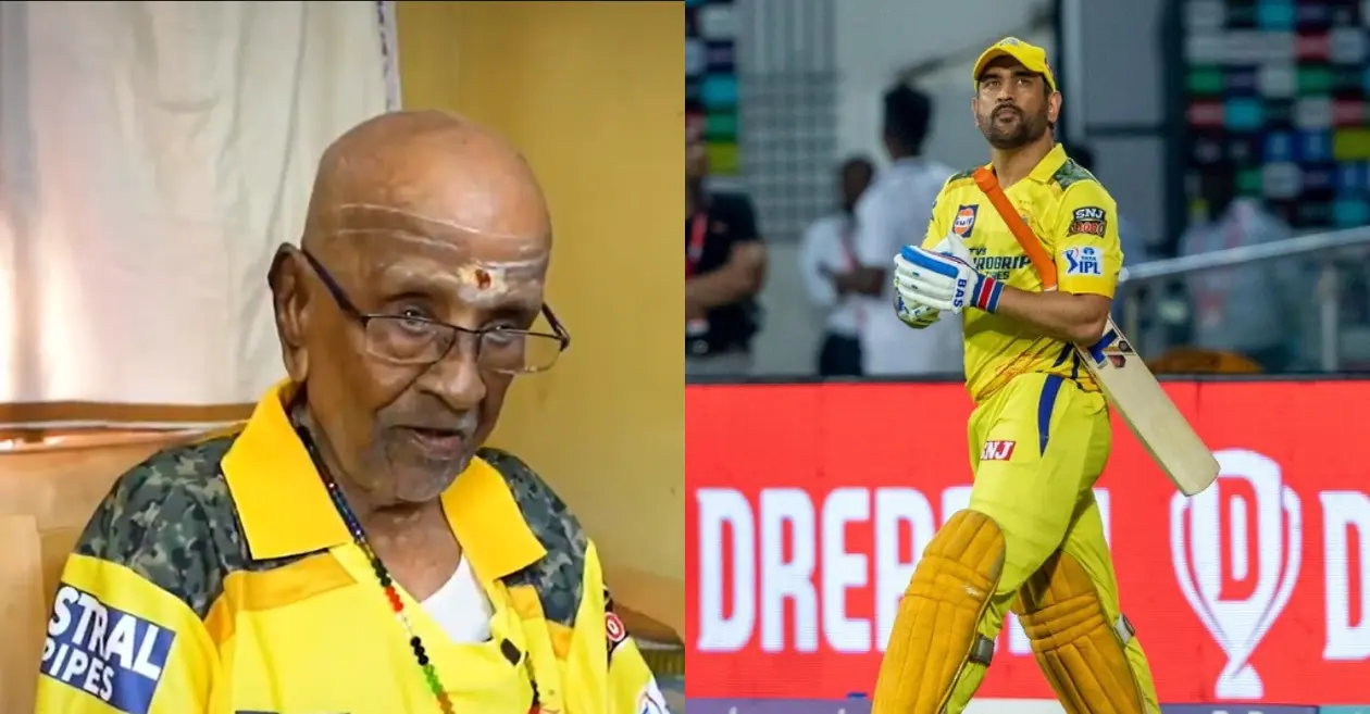 103 Year old fan of MS Dhoni