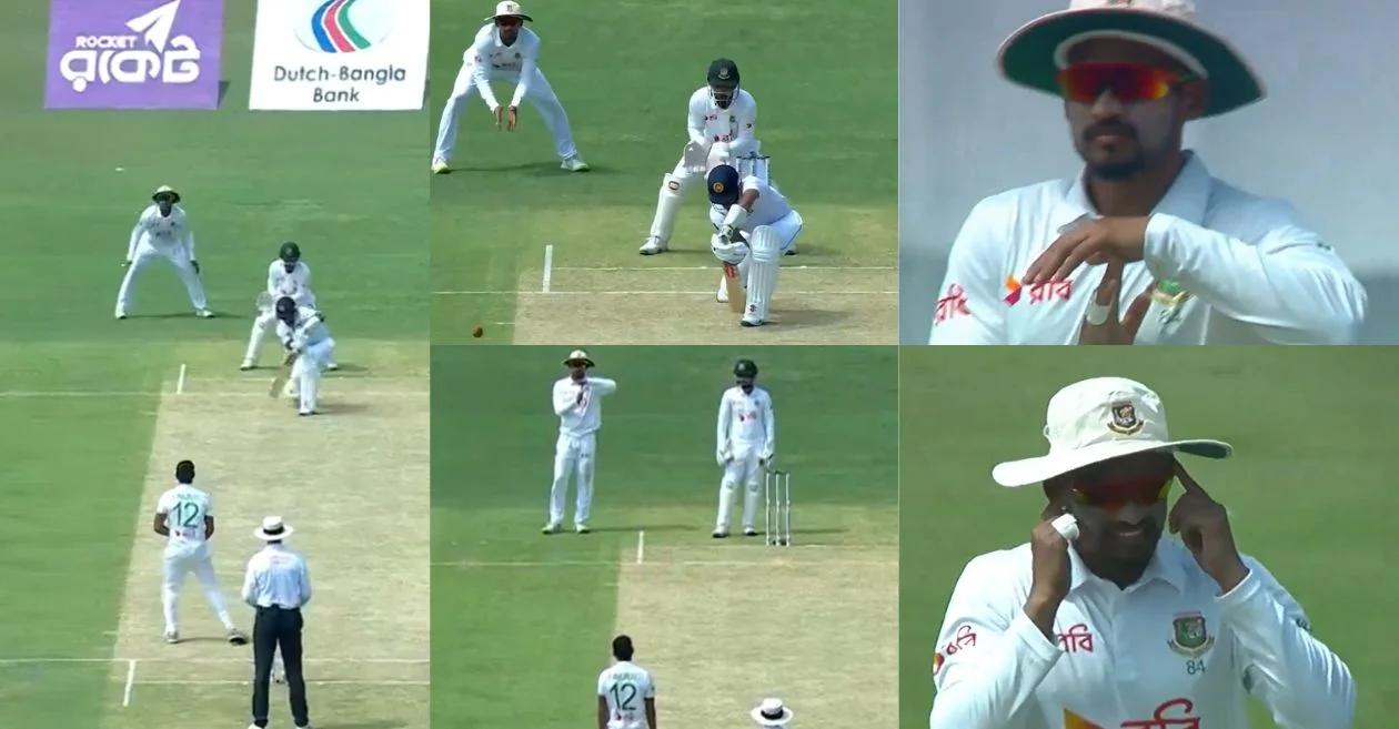 Najmul Hossain Shanto's DRS call