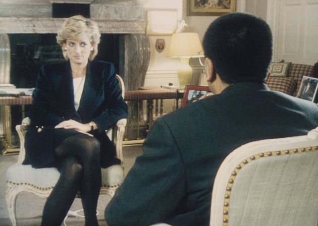 Martin Bashir interviews Princess Diana in Kensington Palace for Panorama