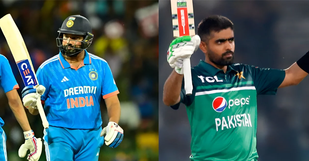 Rohit Sharma and Babar Azam
